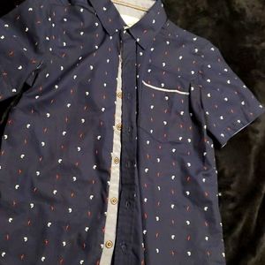Short Sleeve Button-Down Shirt